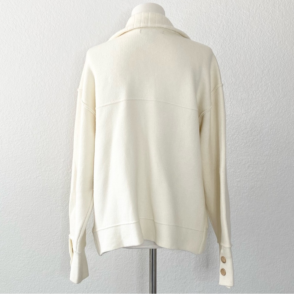 TAHARI Long Sleeve Cream Jacket/Sweater - Picture 3 of 10